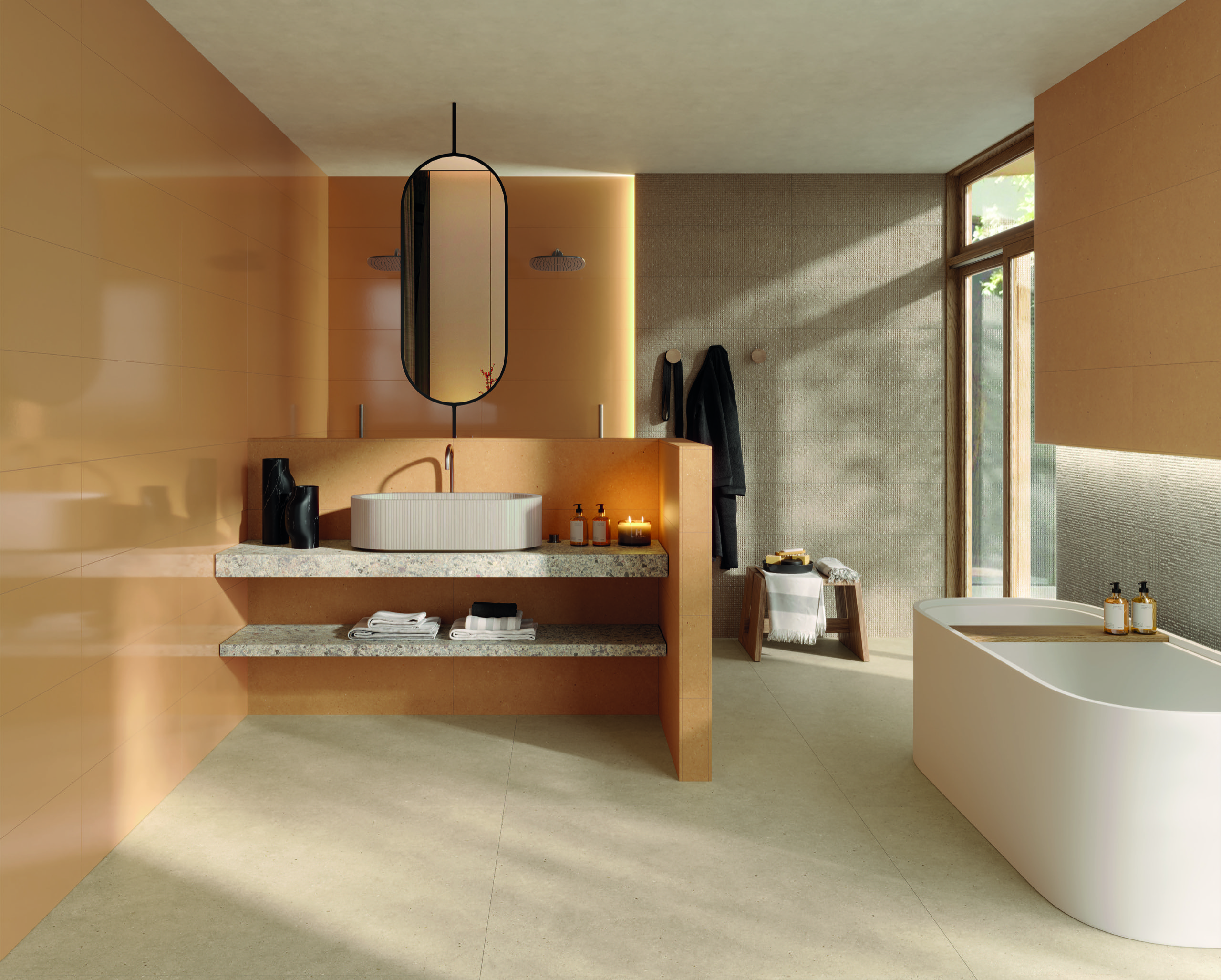 Fap Materia Pura Ocra 80x80 — Fap Ceramiche
