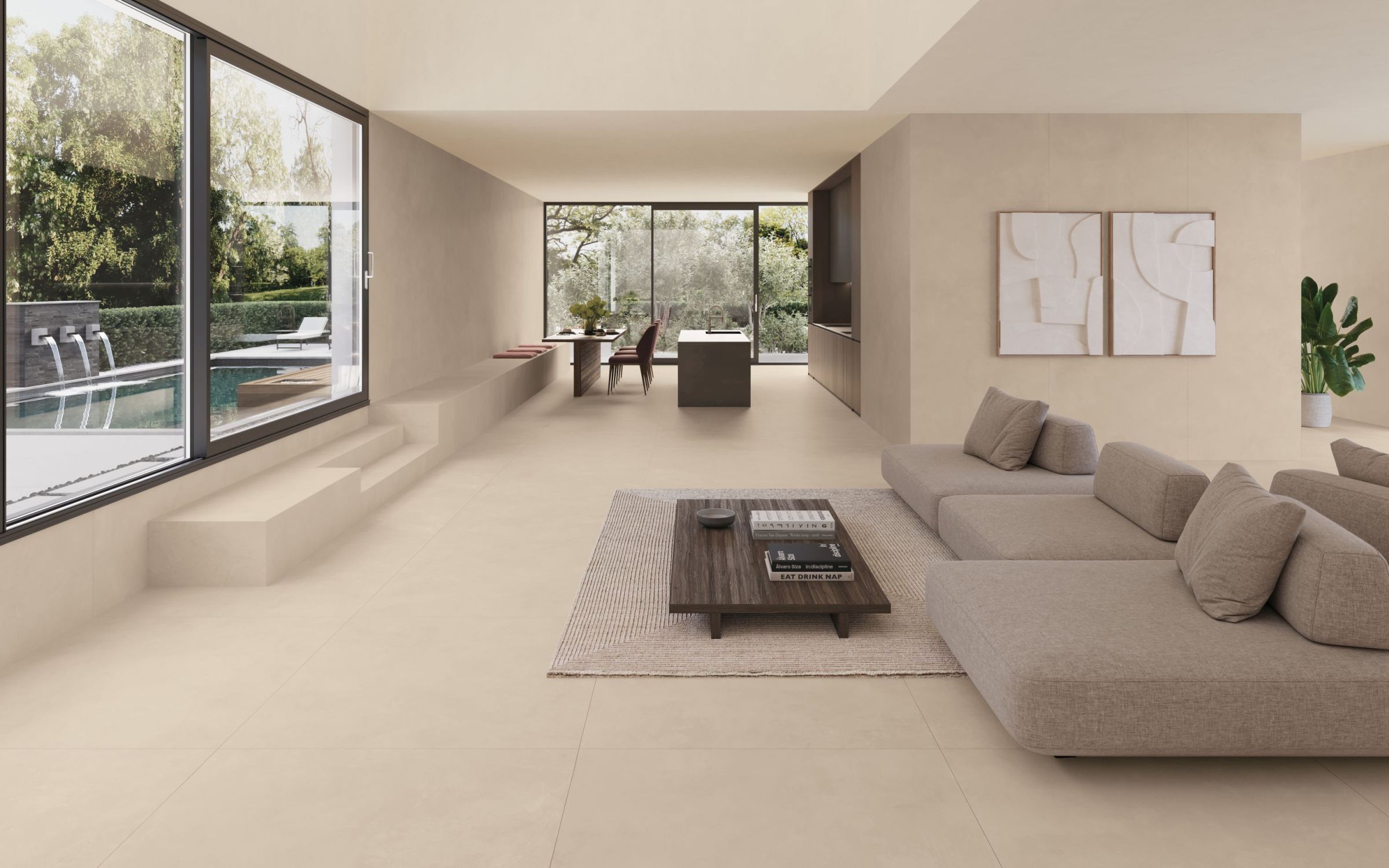 Colovers+ Love Cream Mosaïque 30×30 — Naturel — Supergres