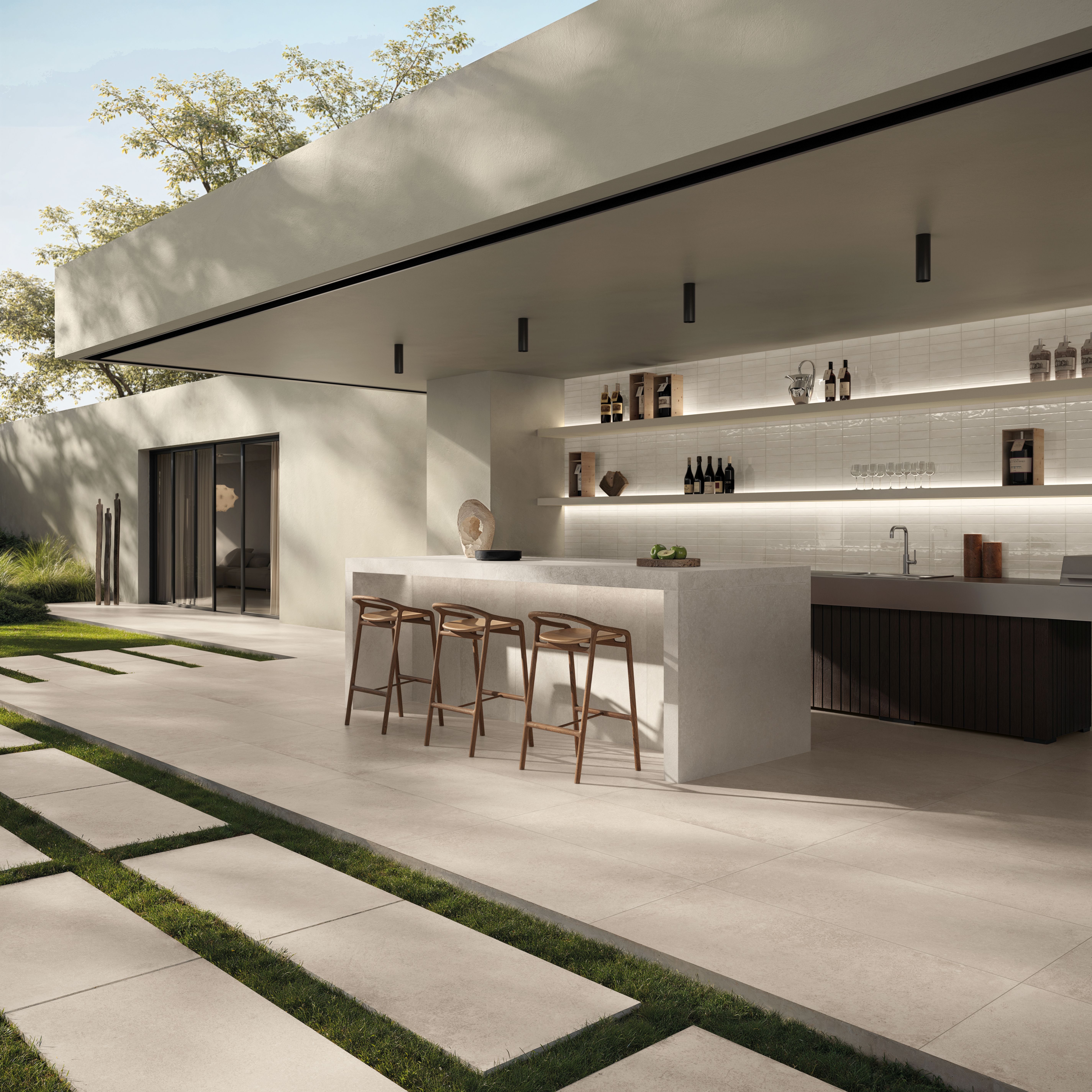 Inx T20 Ivory 60×120 — Structuré 20 mm — Supergres