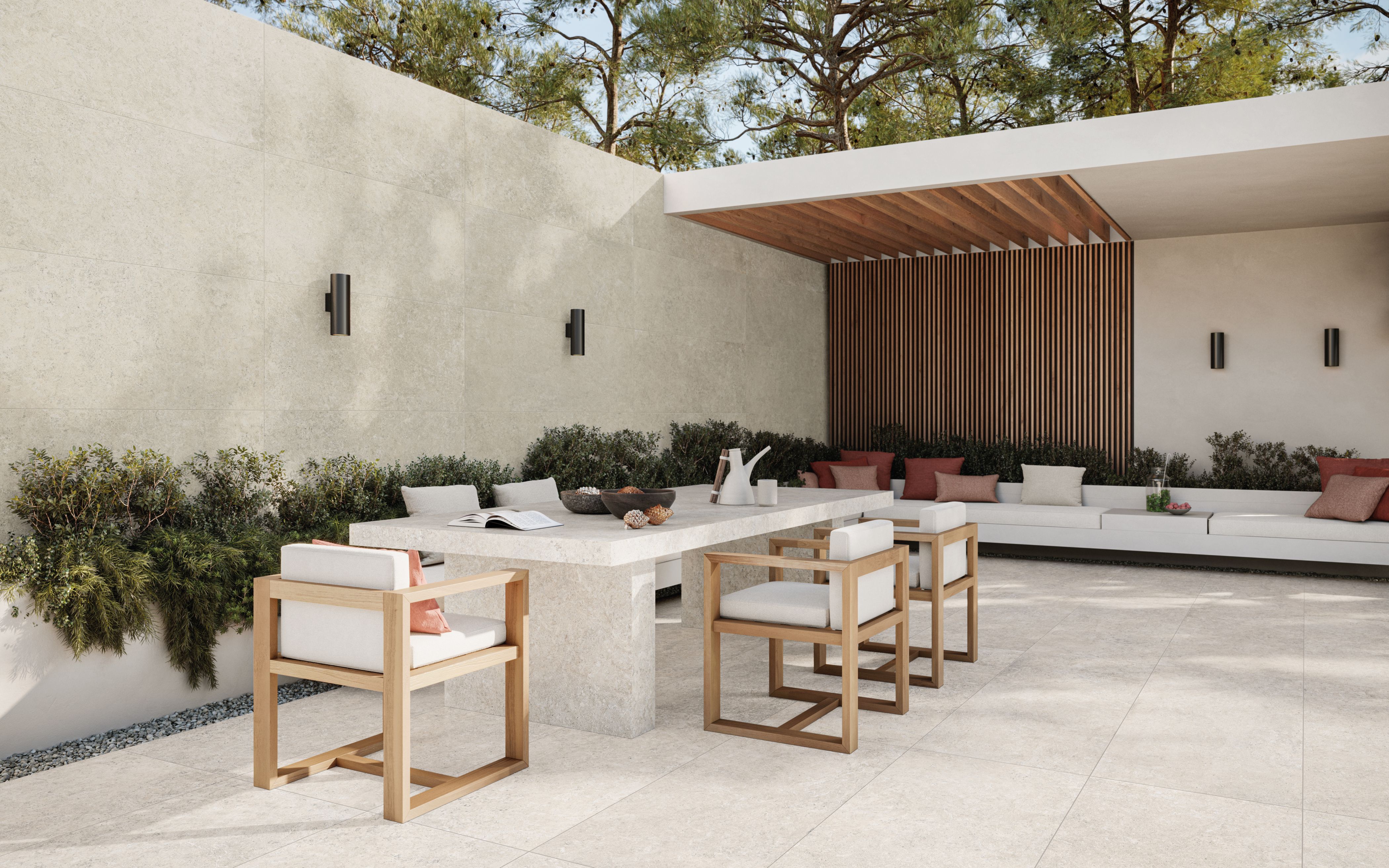 Kalkarea T20 Ivory 60×60 — Structuré 20 mm — Supergres